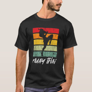 Retro Muay Thai Vintage MMA Martial Arts Thailand T-Shirt