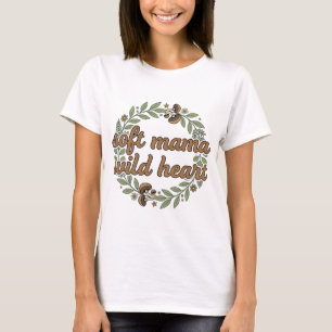 Retro Mushroom Floral Mom SVG Aesthetic T-Shirt