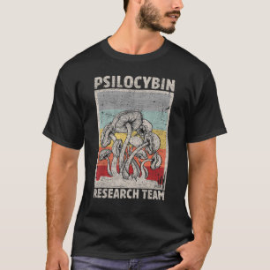 Retro Mushroom Shirt, Vintage Psilocybin Research T-Shirt