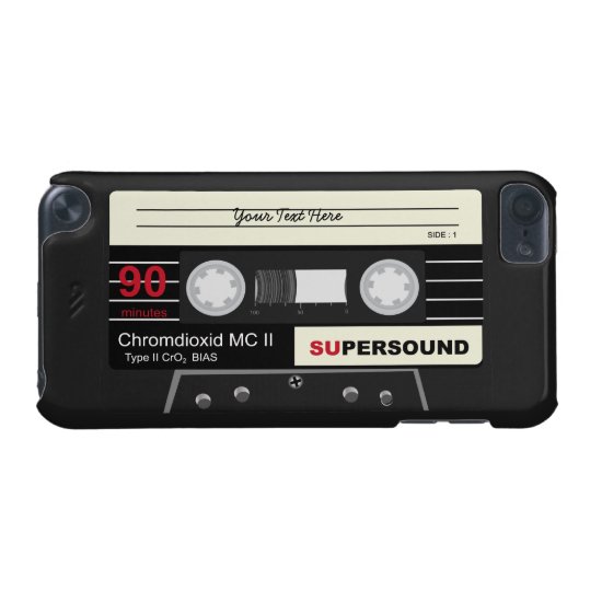 Retro Music Audio Cassette Mix Tape iPod 5 Case
