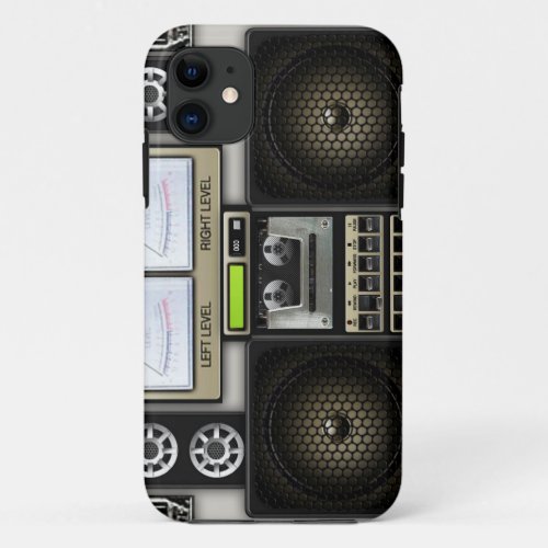 Retro Music Box iPhone 11 Case