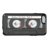 Retro Music Cassette Mix Tape Funny Look OtterBox iPhone 6/6s Case