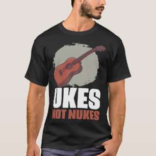 Retro Music Instruments Ukulele Guitars for Instru T-Shirt