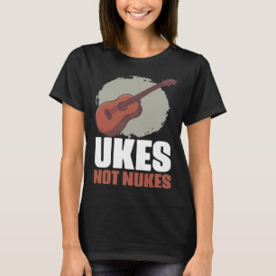 Retro Music Instruments Ukulele Guitars for Instru T-Shirt