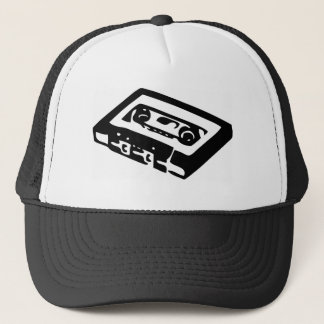 retro music t shirt trucker hat