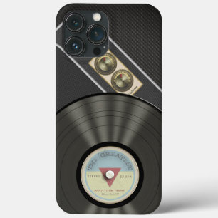 Retro Music Vintage Vinyl Record iPhone 13 Pro Max Case