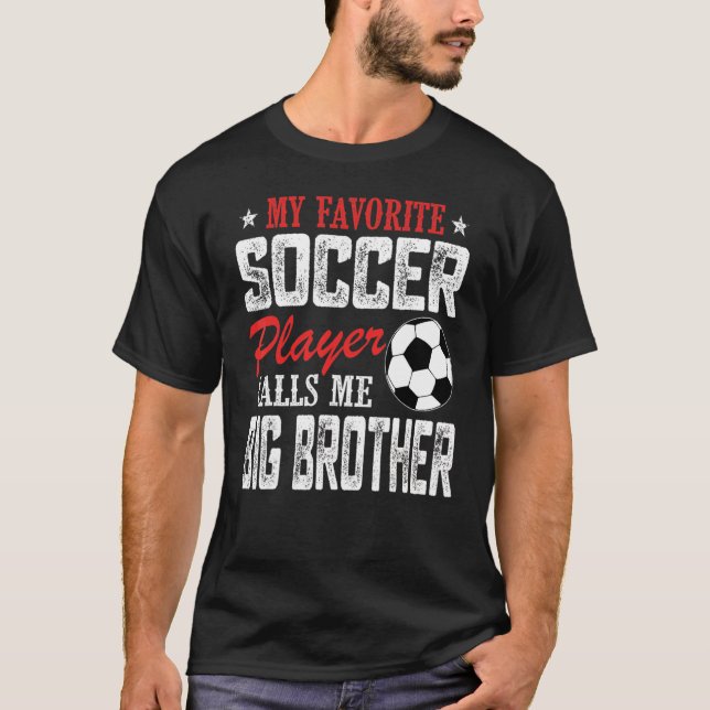 Retro My Favorite Nurse Calls Me Big Brother Fathe T-Shirt (Front)