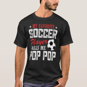Retro My Favorite Nurse Calls Me Pop Pop Father's T-Shirt