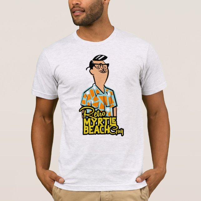 Retro Myrtle Beach Guy T-Shirt (Front)