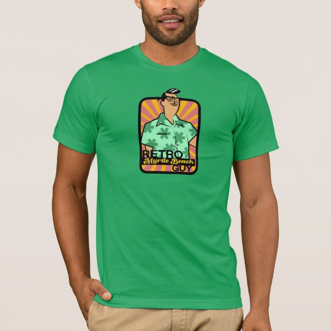 Retro Myrtle Beach Guy T-Shirt (Front)