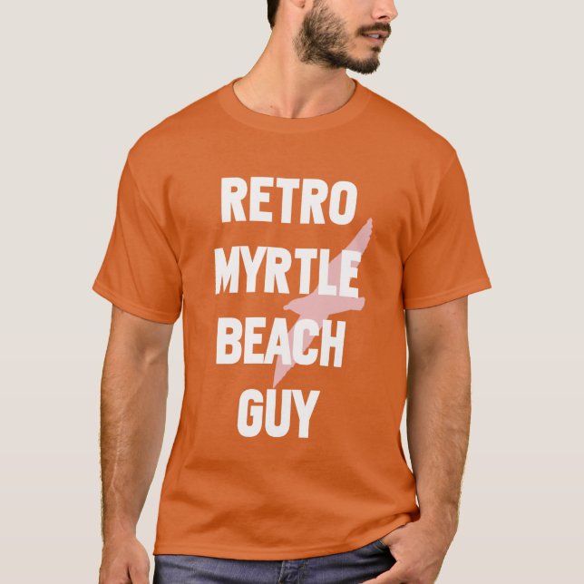 Retro Myrtle Beach Guy T-Shirt (Front)