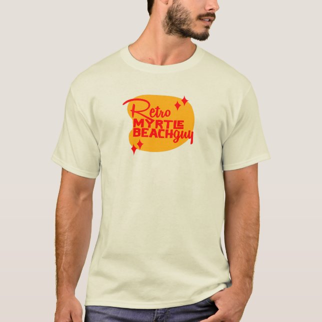 Retro Myrtle Beach Guy T-Shirt (Front)