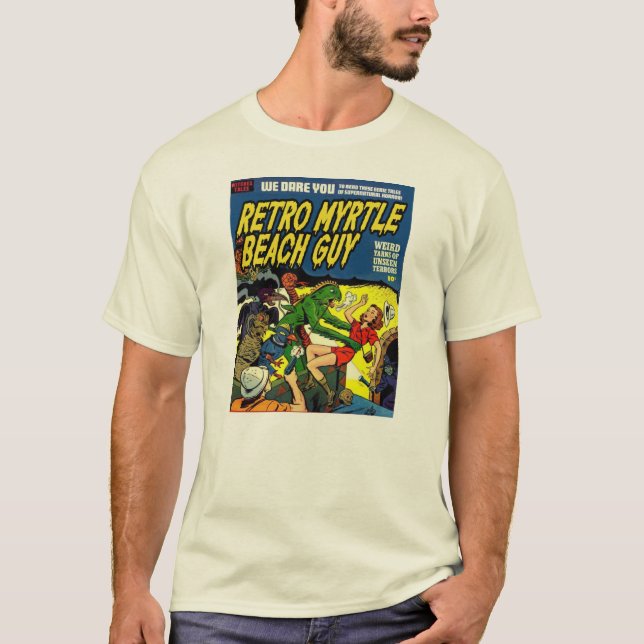 Retro Myrtle Beach Guy  T-Shirt (Front)