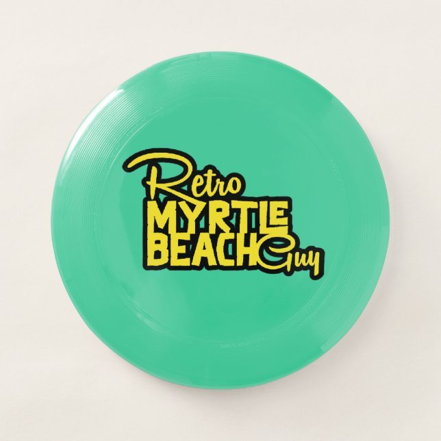 Retro Myrtle Beach Guy Wham-O Frisbee (Front)