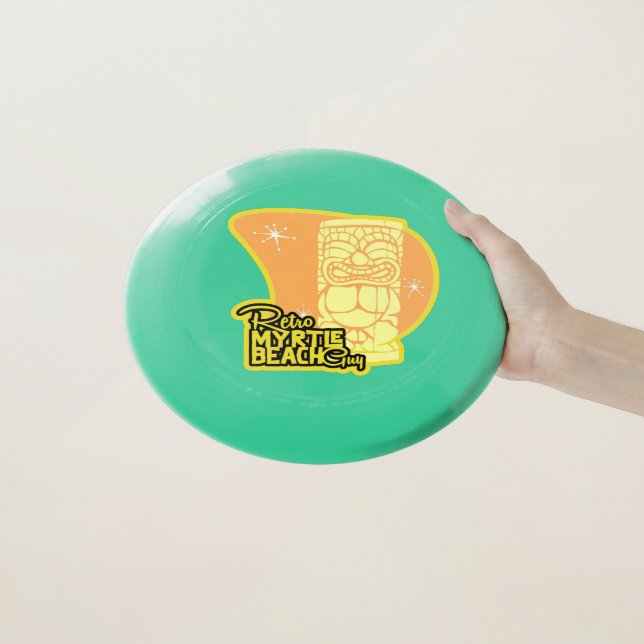 Retro Myrtle Beach Guy Wham-O Frisbee (In Hand)