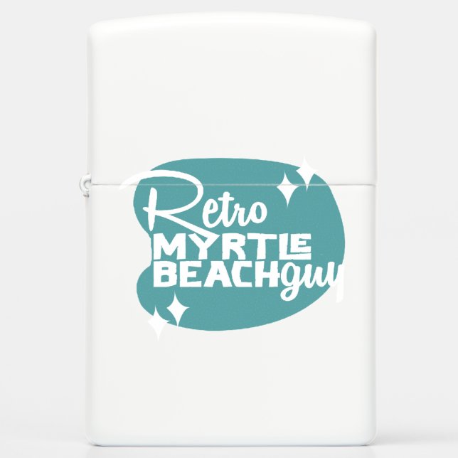 Retro Myrtle Beach Guy Zippo Lighter (Front)