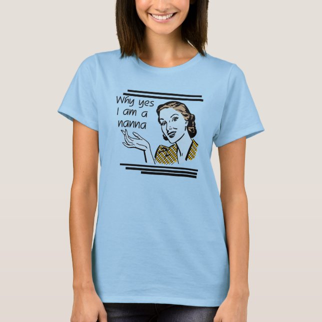 Retro Nanna T-shirts and Gifts (Front)