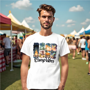 Retro Nature Tee for Gen Z Adventurers Camp Vibes