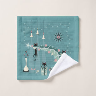 Naughty and Nice Christmas Bath Towel Set