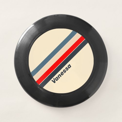 Retro Nautical Rainbow Striped with Name