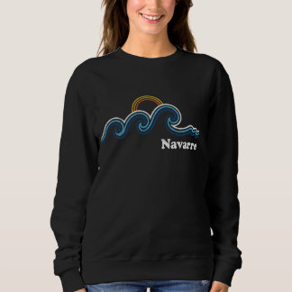 Retro Navarre Florida FL Vintage Beach Surf Sweatshirt