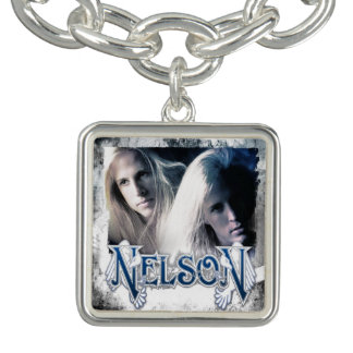 Retro NELSON Charm Bracelet