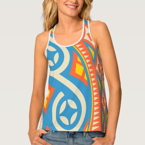 Retro Neo Toraja Motif Tank Top