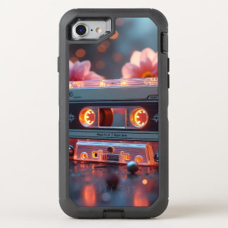 Retro Neon Cassette iPhone Case