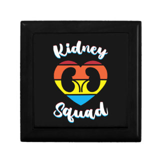 Retro Nephrology Team Dialysis Nurse Kidney Squad Gift Box