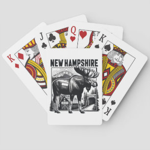 Retro New Hampshire Poker Cards