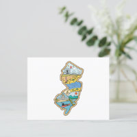 Retro New Jersey Cape May Atlantic City Souvenir