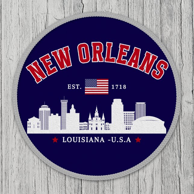 Retro New Orleans City Patch (Creator Uploaded)