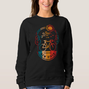 Retro New River Bike Trail Sweatshirt