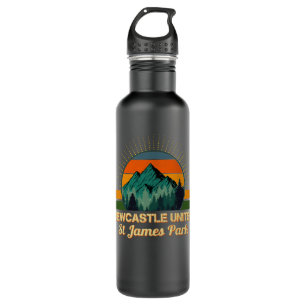 Retro Newcastle United St James Park Moutains Camp Stainless Steel Water Bottle