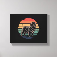 Retro Newfoundland Vintage Dog Lover Gifts for Men