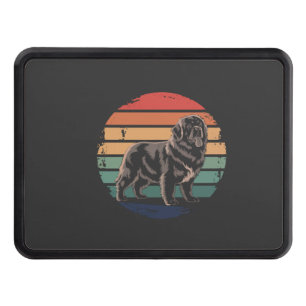 Retro Newfoundland Vintage Dog Lover Gifts for Men Hitch Cover