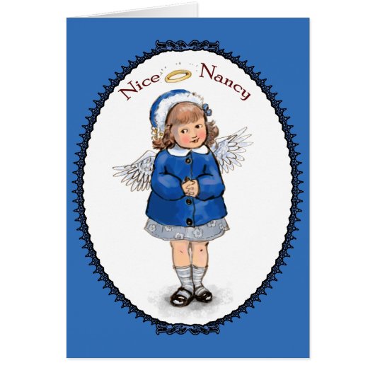Retro Nice Nancy Cards (Front)