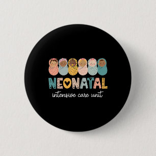 Retro Nicu Nurse Shirt Neonatal Intensive Care Uni Button