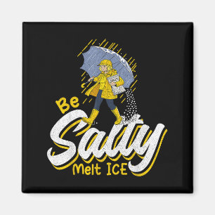 Retro no ice salty meme funny be salty melt ice magnet
