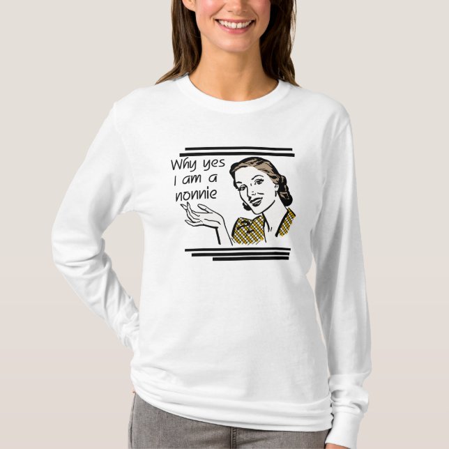 Retro Nonnie T-shirts and GIfts (Front)