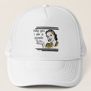 Retro Nonnie T-shirts and GIfts Trucker Hat