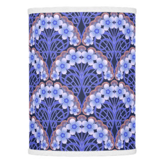 Retro Nouveau - Natures Curves and Timeless Blooms Lamp Shade