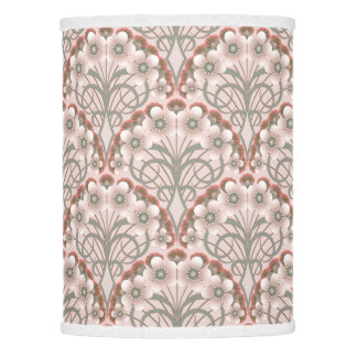 Retro Nouveau - Natures Curves and Timeless Blooms Lamp Shade
