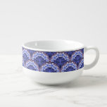 Retro Nouveau - Natures Curves and Timeless Blooms Soup Mug