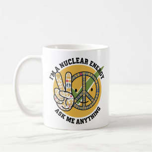 Retro Nuclear Energy design vector art gift  Coffee Mug