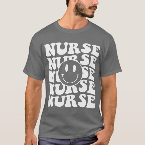 Retro Nurse Colorful Nurse Life Nurse_s Day T_Shirt