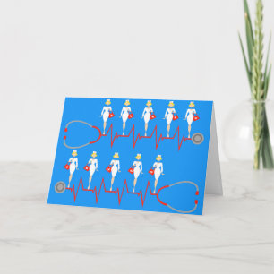 Retro Nurse Congratulations Card