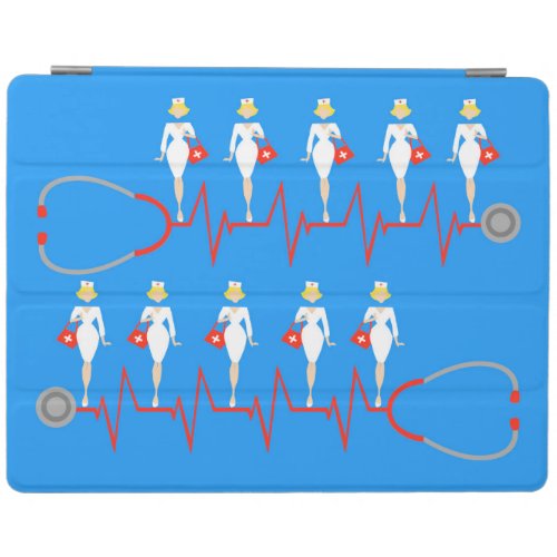 Retro Nurse iPad Cover