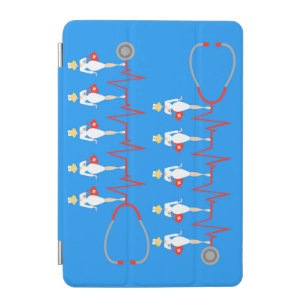 Retro Nurse iPad Mini Cover