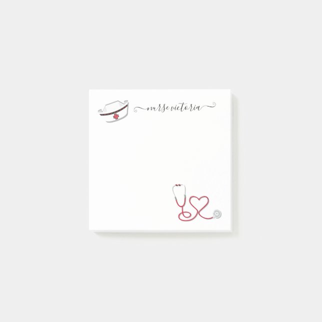 Retro Nurse Medical Notes (Front)